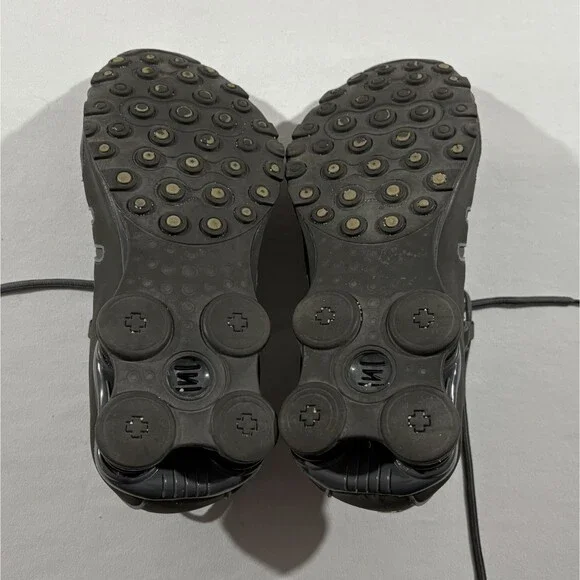 Nike Shox NZ Metal Grey Mens Athletic Sneakers Shoes 378341-059 Gym Run Sz 12 - Picture 11 of 11